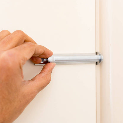 Taskmaster Surface Bolt - 100mm - Satin Chrome