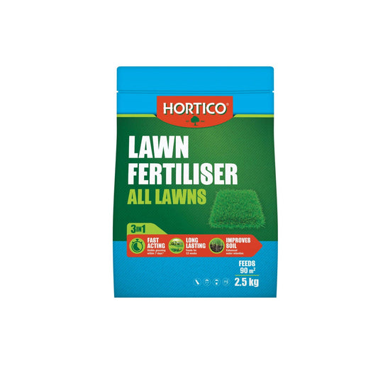 Hortico Lawn Fertiliser All Lawns - 2.5kg