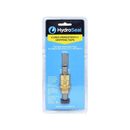 Hydroseal Tap Seat Refacing Tool - 12mm - Stainless Steel - Easy Use