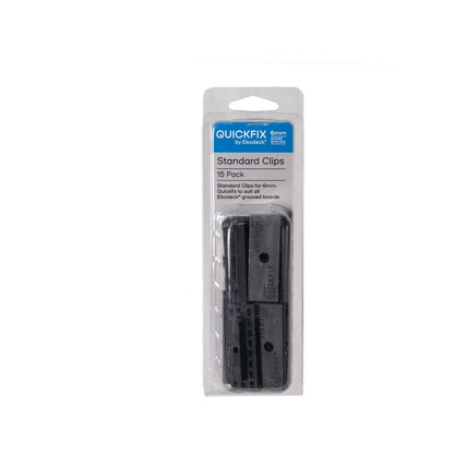 Quickfix Ekodeck Standard Clips - 6mm - 15 Pack