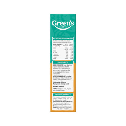 Green's Butterscotch Pudding Mix - 260g