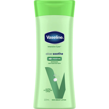 Vaseline Intensive Care Body Lotion Aloe Smooth 225ml