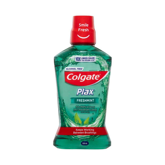 Colgate Plax Fresh Mint Mouthwash - 500mL