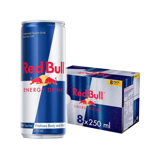 Red Bull Energy Drink Multipack Cans 8x250ml - 8 pack