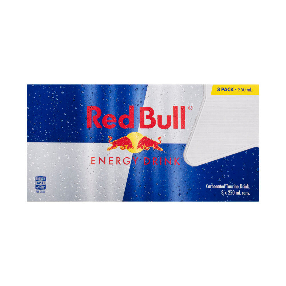 Red Bull Energy Drink Multipack Cans 8x250ml - 8 pack