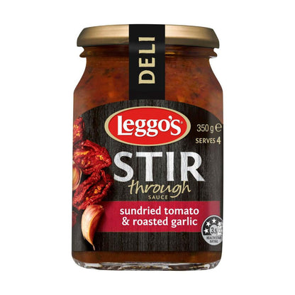 Leggo's Stir Through Sundried Tomato & Roasted Garlic Pasta Sauce - 350g