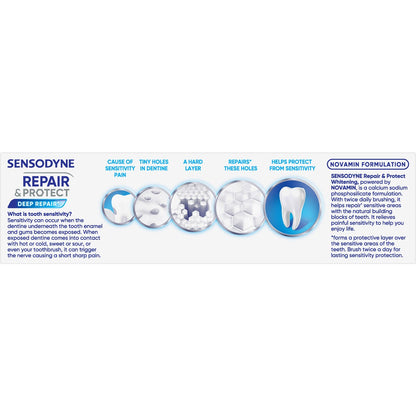 Sensodyne Repair & Protect Whitening Toothpaste For Sensitive Teeth 100g