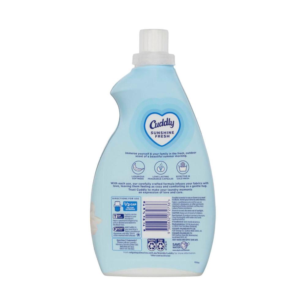 Cuddly Sunshine Fresh Fabric Conditioner - 1L