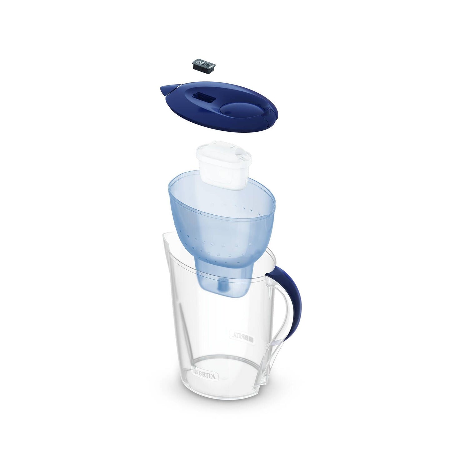 Brita Water Filter Jug Marella XL - 3.5L - 3 Maxtra Pro Filters - Blue