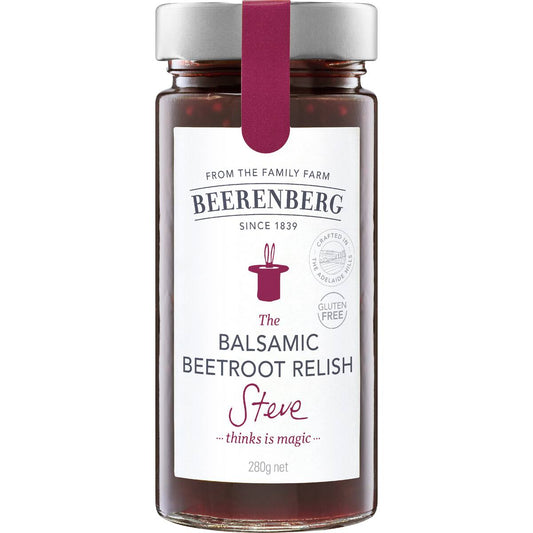 Beerenberg Relish Balsamic Beetroot 280g