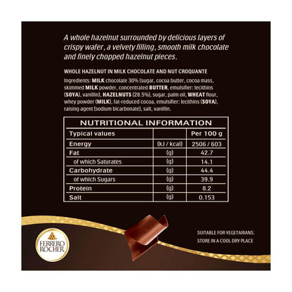 Ferrero Rocher Chocolate Gift Box 30 Pack - 375g