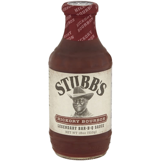 Stubbs Hickory Bourbon BBQ Sauce Sauce 510g