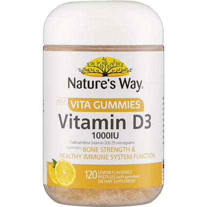 Natures Way Vita Gummies Vitamin D 120 pack