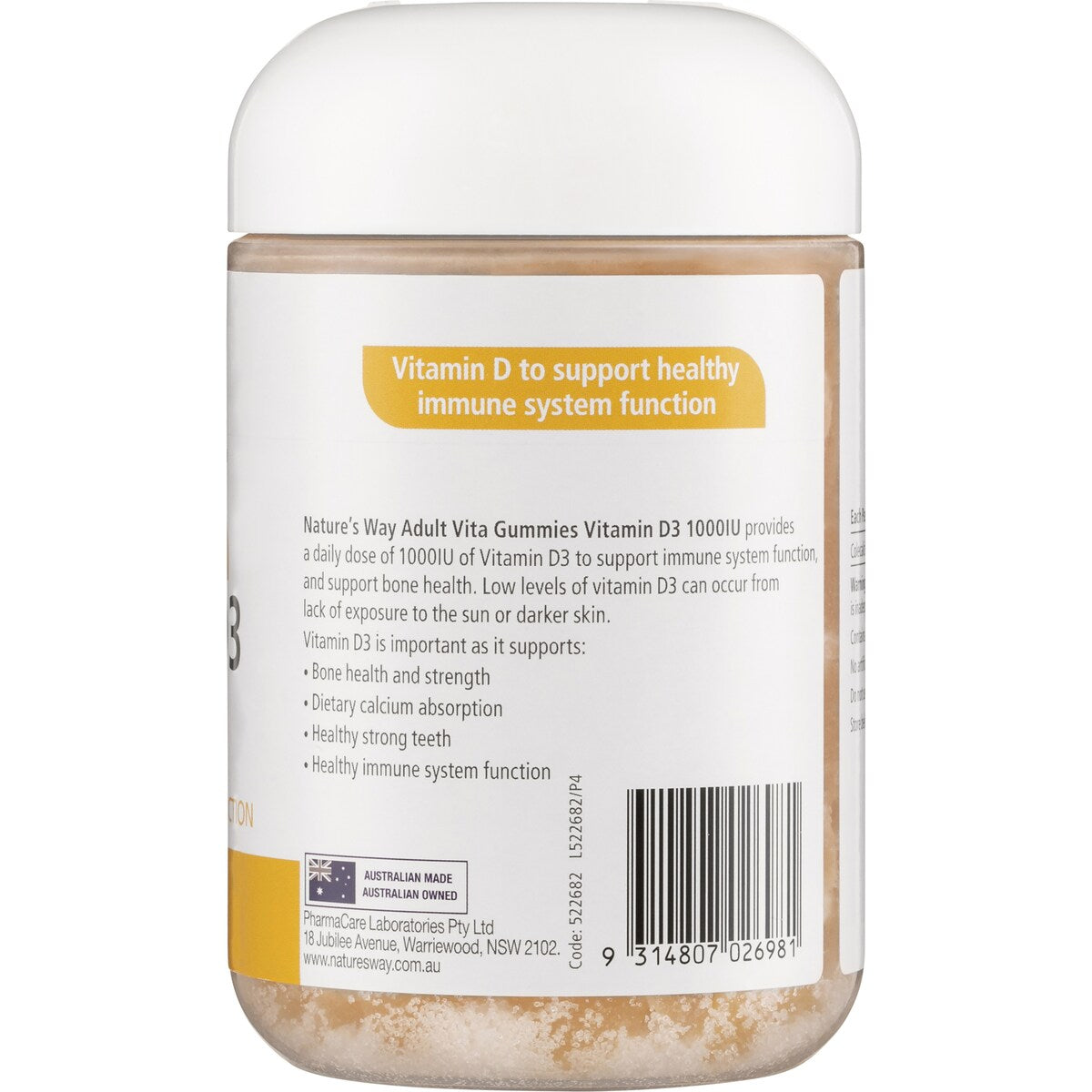 Nature's Way Vita Gummies Vitamin D 120 pack
