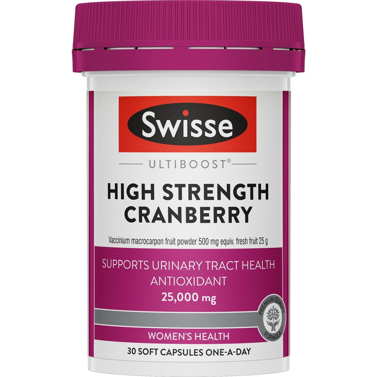 Swisse Ultiboost High Strength Cranberry Capsules 30 pack