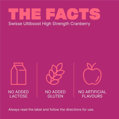 Swisse Ultiboost High Strength Cranberry Capsules 30 pack