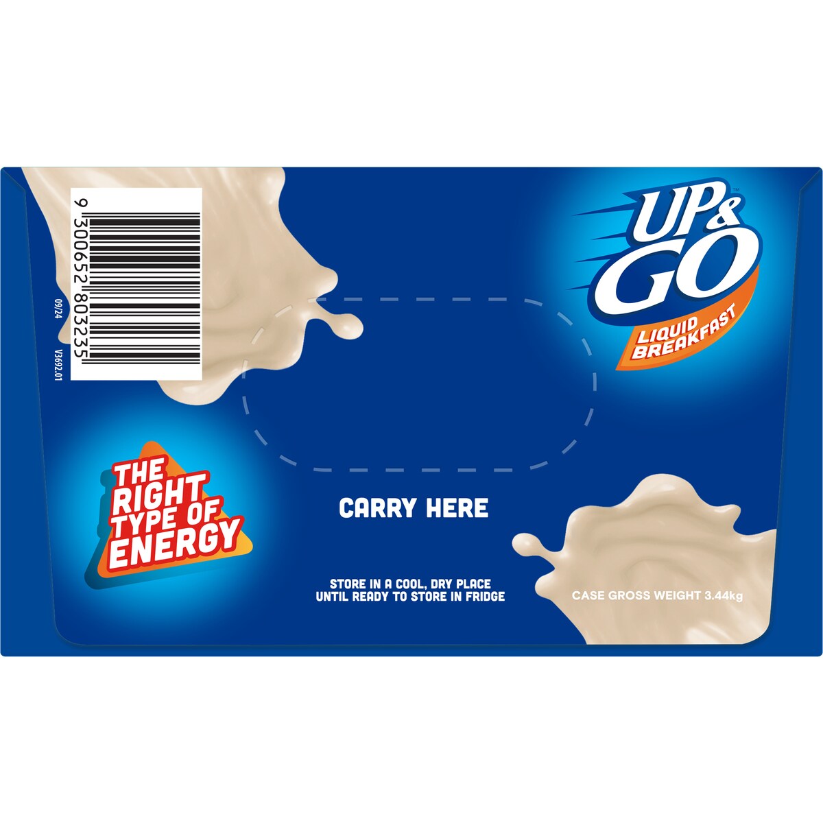 Sanitarium Up&Go Liquid Breakfast Vanilla Ice 12 Pack