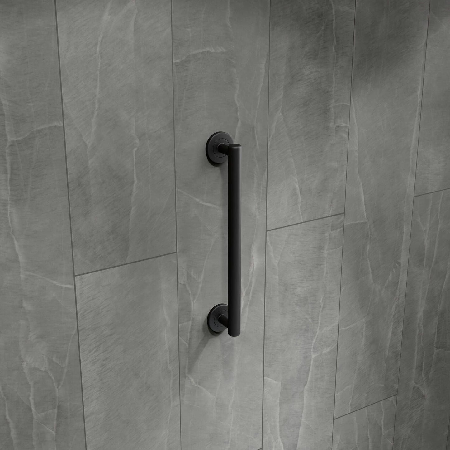 Evekare Linear Grab Rail - 450mm - Matte Black