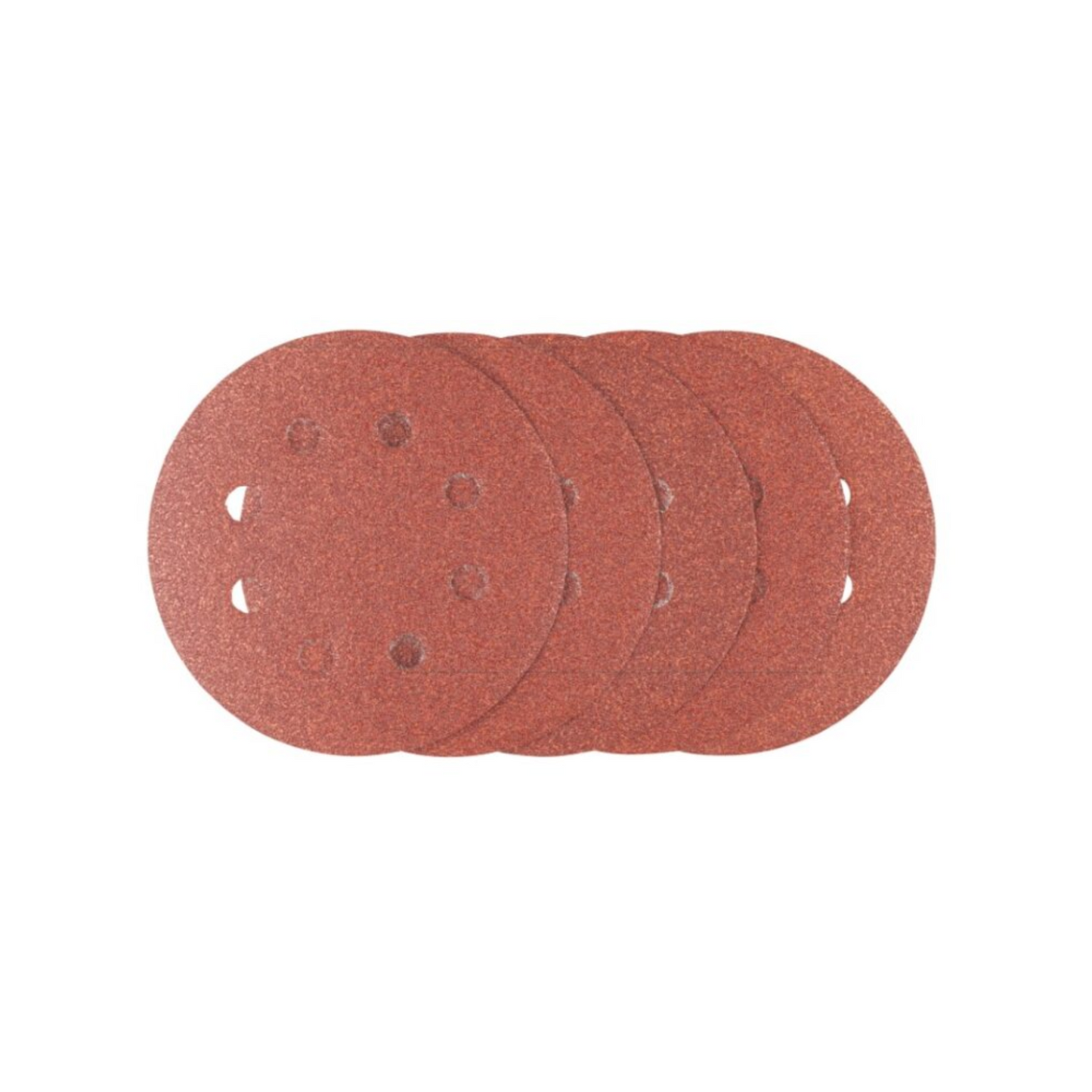 Irwin Quick Fit Random Orbital Sanding Discs - 115mm - 80 Grit - 5 Pack