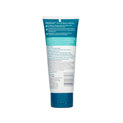 TriShave 3 In 1 Anti-rash Shaving Creme Men - 100g