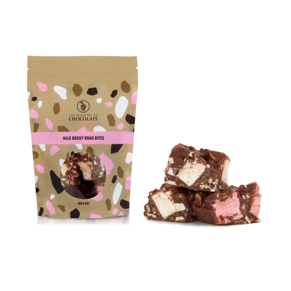 The Ministry Of Chocolate Milk Rocky Road Bites - 180g