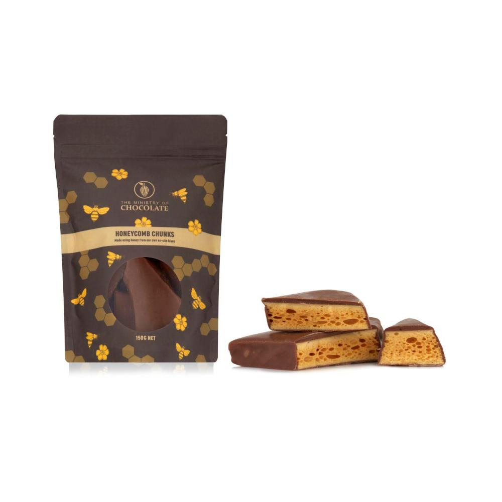 The Ministry Of Chocolate Honeycomb Chunks - 150g