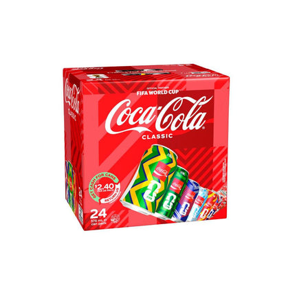 Coca-Cola assic Soft Drink Multipack Cans 24x375ml