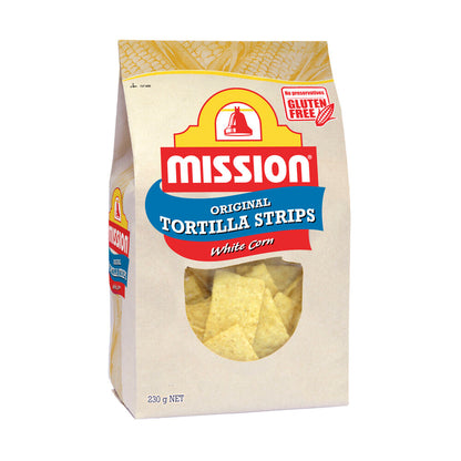 Mission Original White Corn Tortilla Strips - 230g