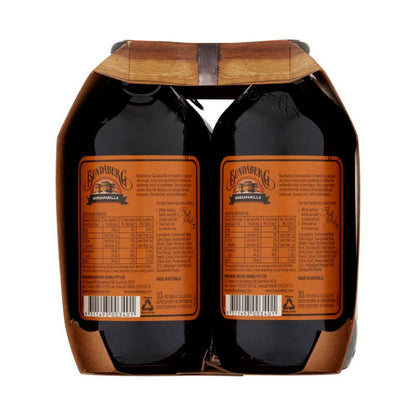 Bundaberg Brewed Drink Sarsaparilla 4x375ml