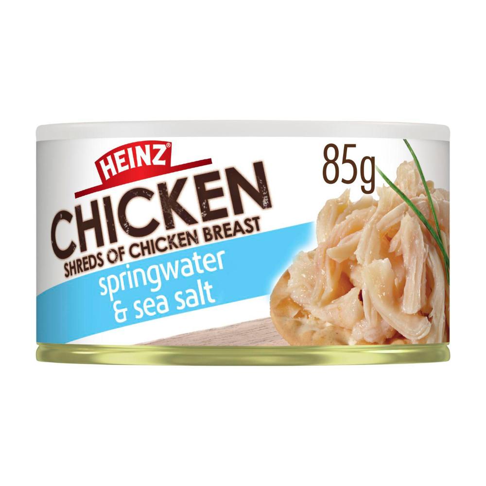 Heinz Springwater And Sea Salt Shredded Chicken - 85g