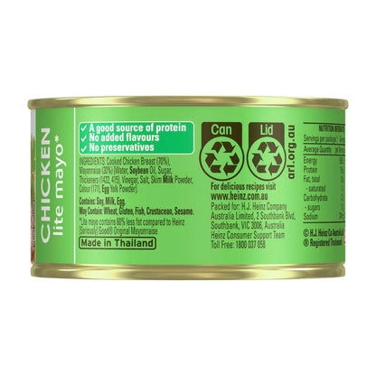 Heinz Shredded Canned Chicken Lite Mayonnaise - 85g