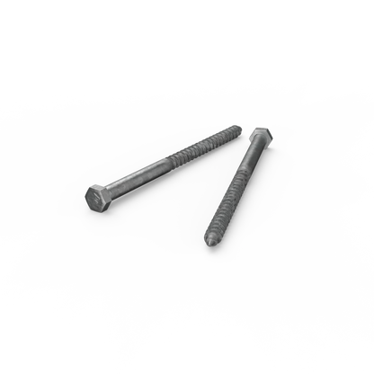 Zenith Hex Head Coach Screws - M12 x 200mm - Hot Dipped Galvanised