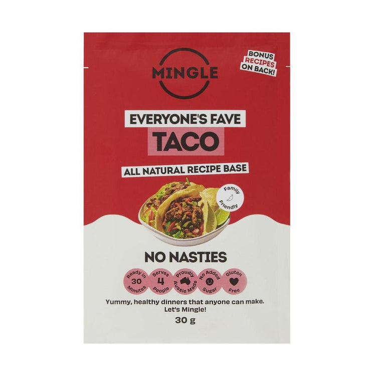 Mingle Taco Recipe Base - 30g