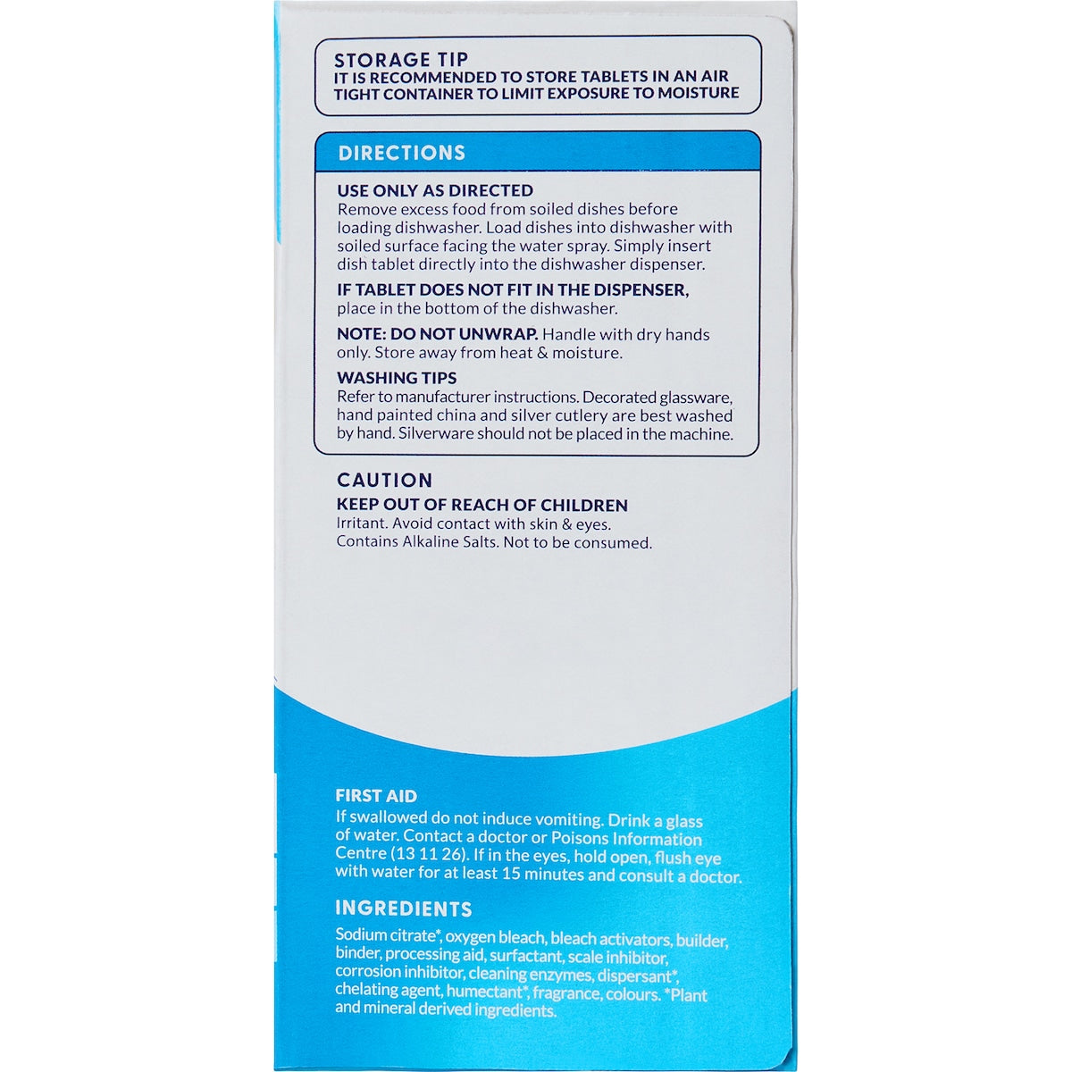 Earth Choice Dishwashing Tablets 42 pack