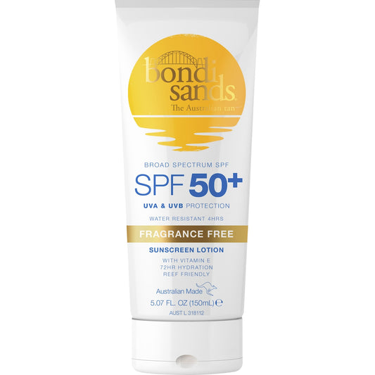Bondi Sands Spf50 Fragrance Free Lotion 150ml