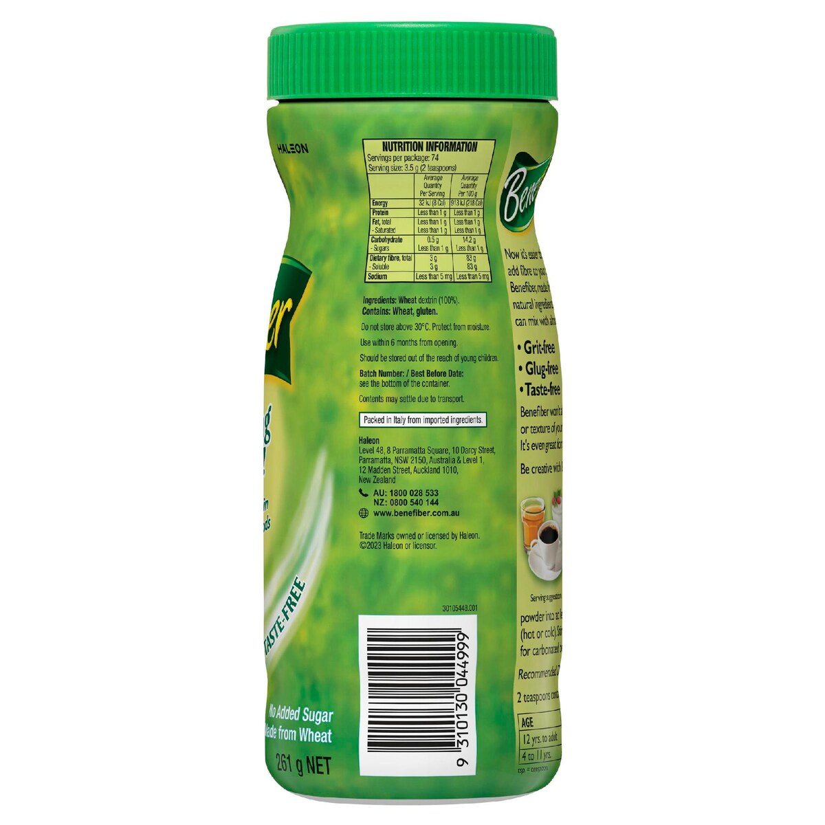 Benefiber Natural Fibre Supplement 261g