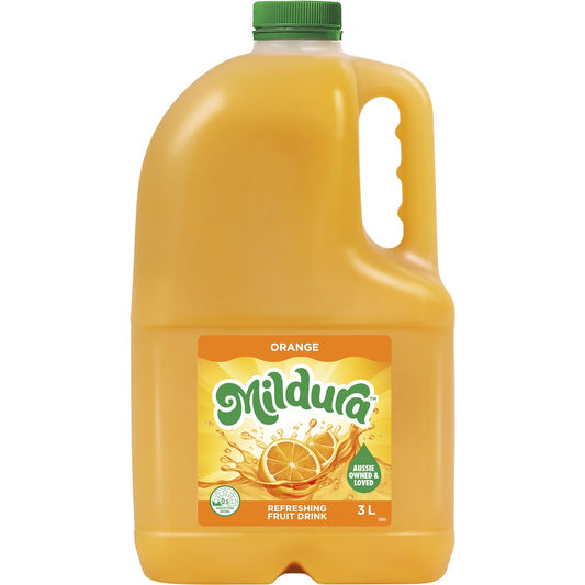 Mildura Orange Fruit Drink 3L