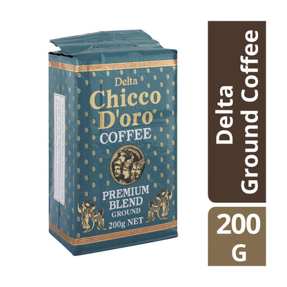 Chicco D'Oro Premium Blend Delta Ground Coffee - 200g