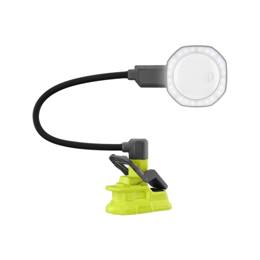 Ryobi Magnifying Clamp Light - RML18 - 18V ONE+ - 2.25X & 5X