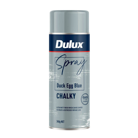 Dulux Chalky Classic Spray Paint - 340g - Duck Egg Blue