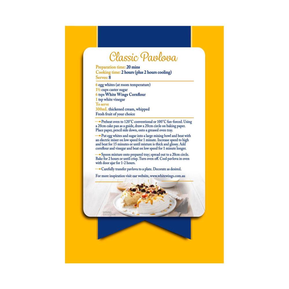 White Wings Cornflour Gluten Free - 300g