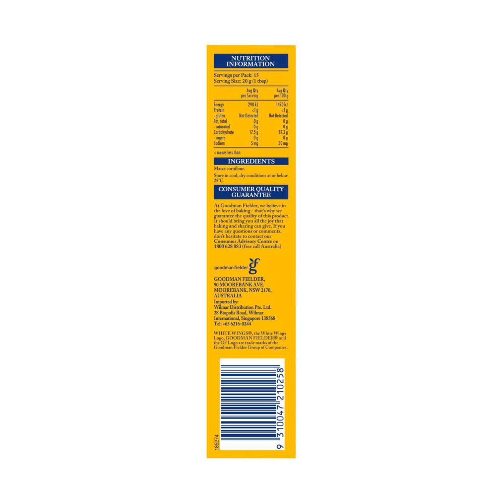 White Wings Cornflour Gluten Free - 300g