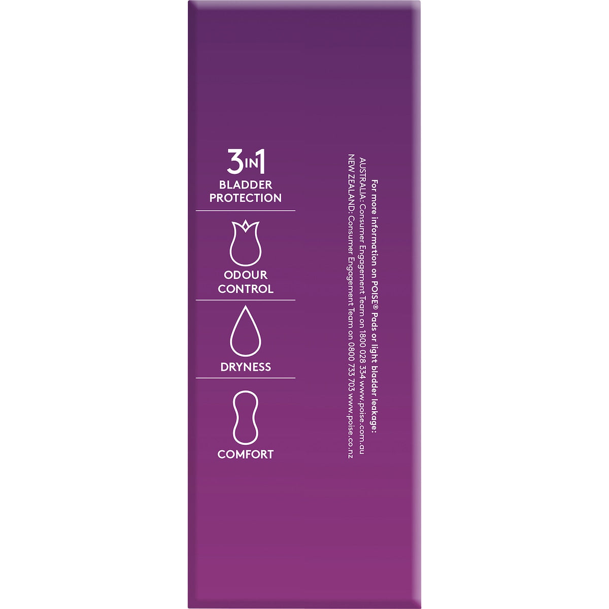 Poise Incontinence Pads Extra Plus 10 Pack