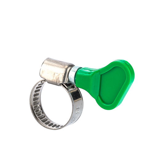 Holman Stainless Steel Hose Clamp with Butterfly Grip - 13-20mm