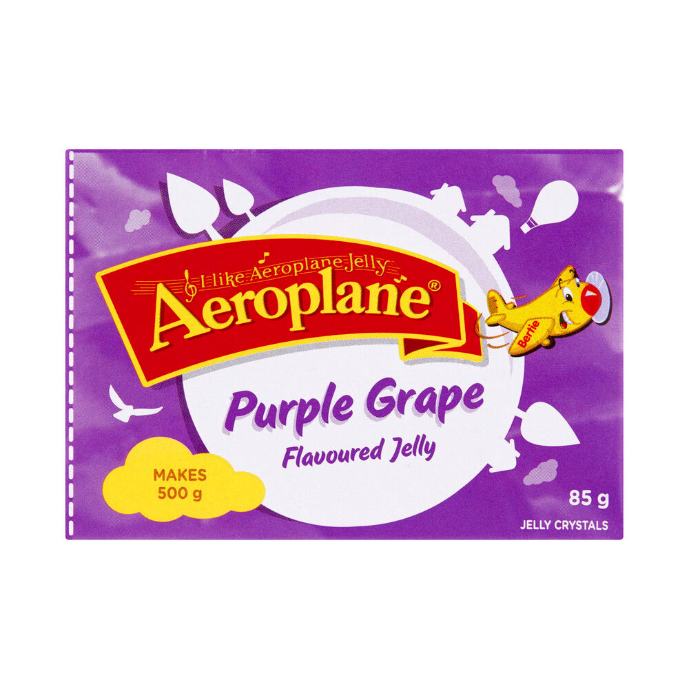 Aeroplane Jelly Crystals Purple Grape Flavoured - 85g