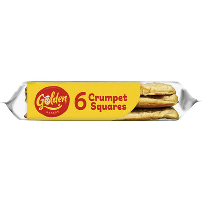Golden Crumpet Squares 6 Pack