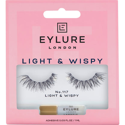 Eylure London Eyelashes Ready To Wear Light & Wispy No.117 Set Each