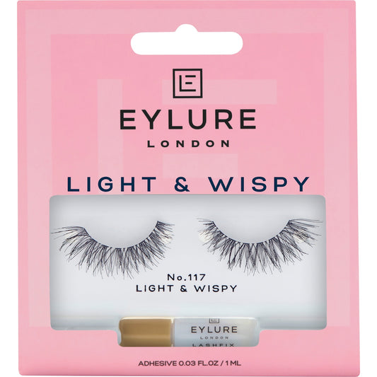 Eylure London Eyelashes Ready To Wear Light & Wispy No.117 Set Each