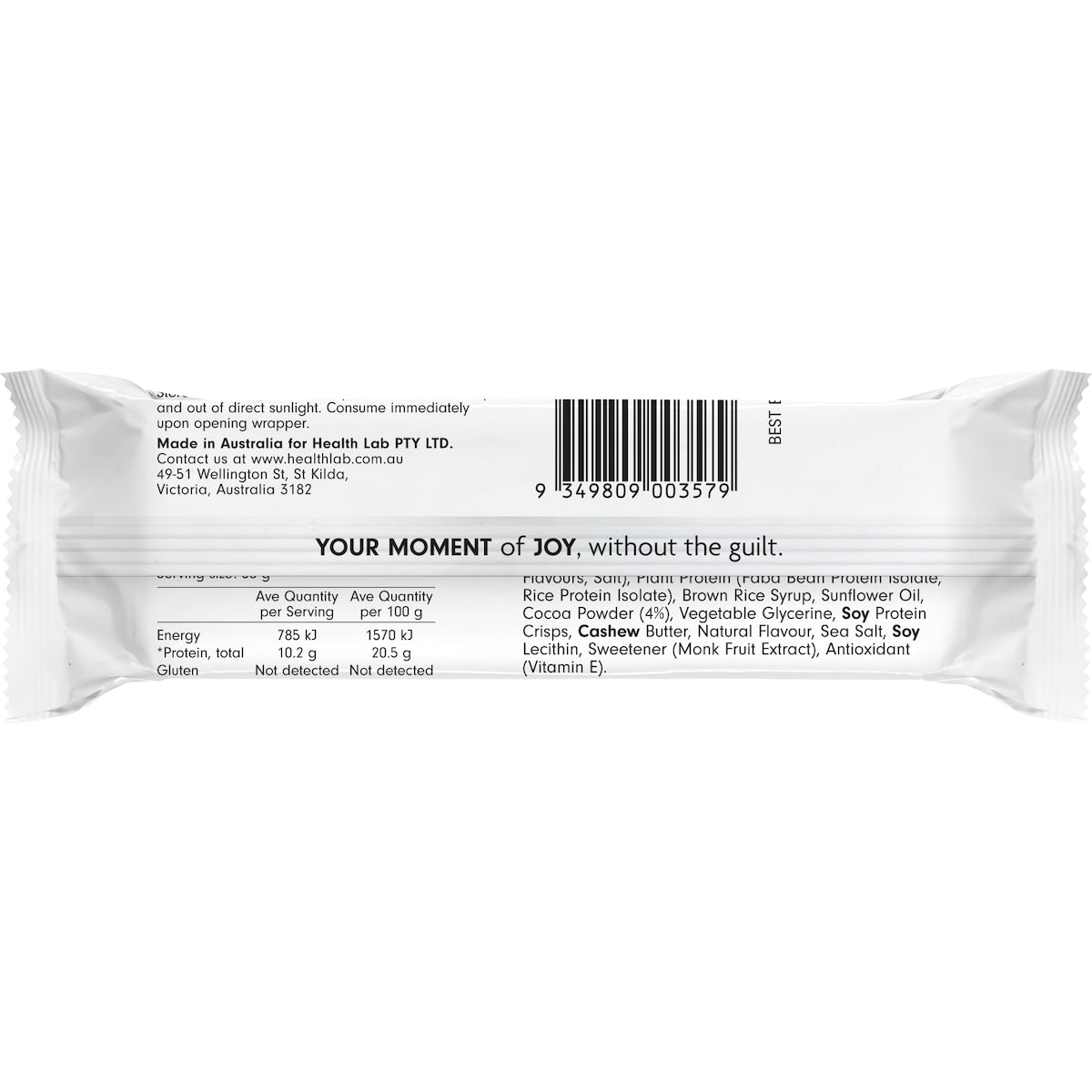 Health Lab Mudcake Plant Protein Bar 50g