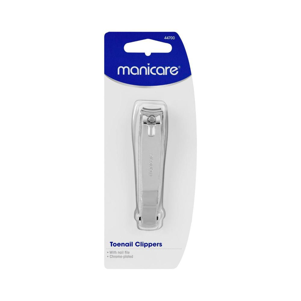 Manicare Toe Nail Clipper With File - 1 pack